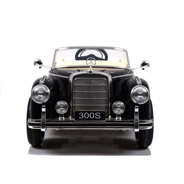 Mercedes-Benz 300S oldtimer s FM rádiem, DO, koženým potahem, pérováním nápravy, 12V