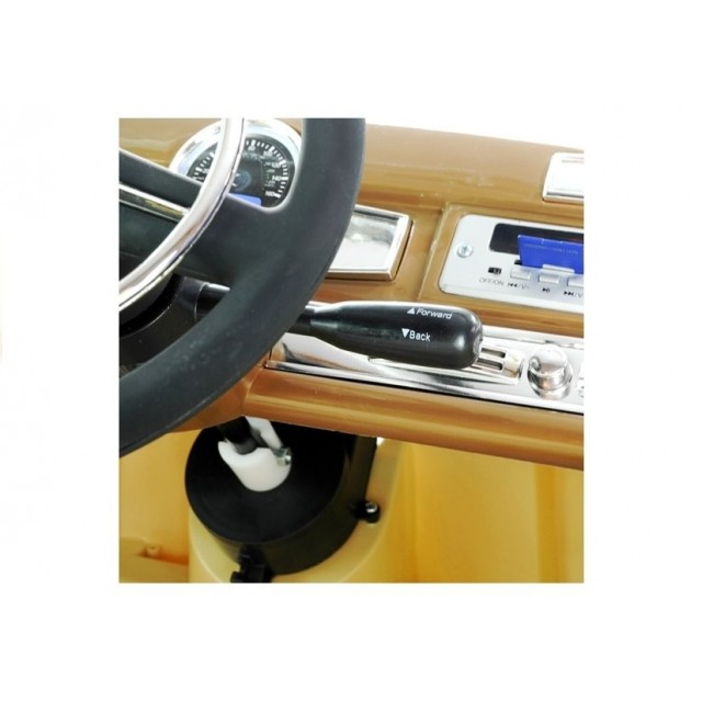 Mercedes-Benz 300S oldtimer s FM rádiem, DO, koženým potahem, pérováním nápravy, 12V