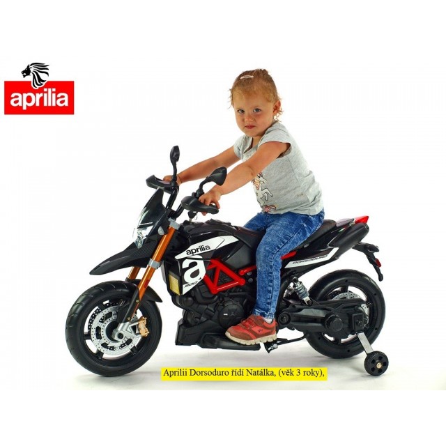 Elektrická motorka terénna Lion S plynovou rukoväťou a nožnou brzdou