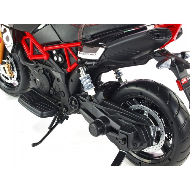 Elektrická motorka terénna Lion S plynovou rukoväťou a nožnou brzdou