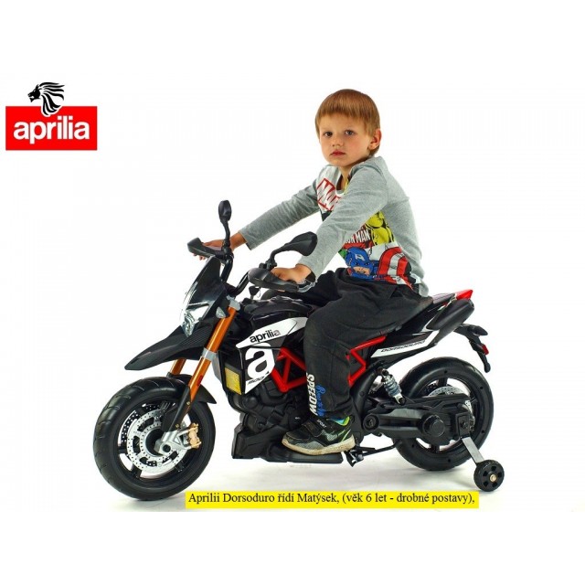 Elektrická motorka terénna Lion S plynovou rukoväťou a nožnou brzdou