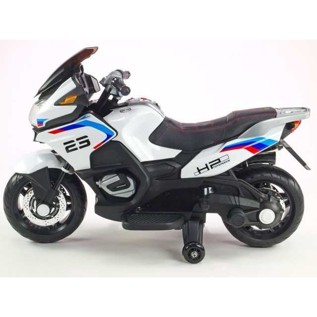 Elektrická motorka terénna Lion S plynovou rukoväťou a nožnou brzdou