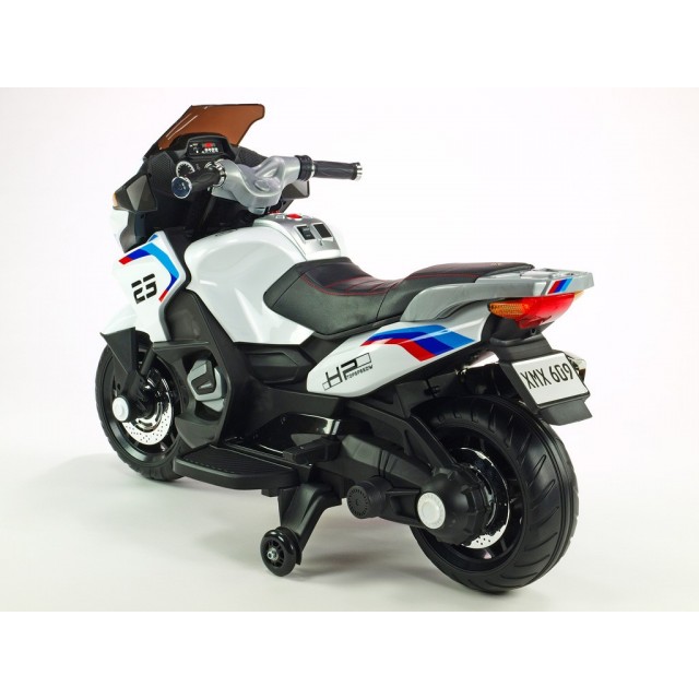 Elektrická motorka terénna Lion S plynovou rukoväťou a nožnou brzdou