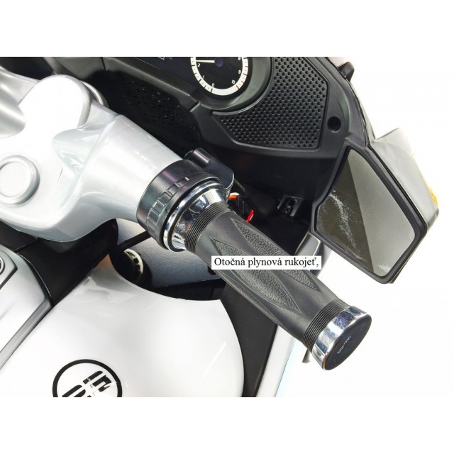 Elektrická motorka terénna Lion S plynovou rukoväťou a nožnou brzdou