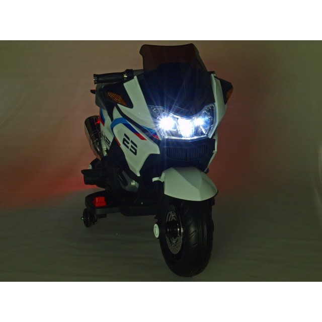 Elektrická motorka terénna Lion S plynovou rukoväťou a nožnou brzdou