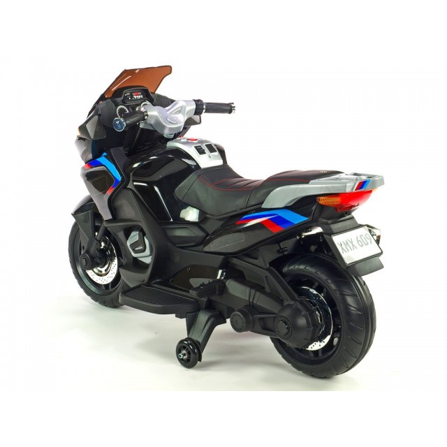 Elektrická motorka terénna Lion S plynovou rukoväťou a nožnou brzdou