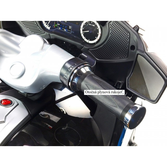 Elektrická motorka terénna Lion S plynovou rukoväťou a nožnou brzdou