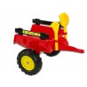 Vlečka za traktor Dumper maxi veľká, výklopná, 4 kolesová, dĺžka 87cm, Made in France