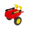 Vlečka za traktor Dumper maxi veľká, výklopná, 4 kolesová, dĺžka 87cm, Made in France
