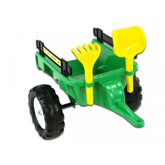 Vlečka za traktor Dumper maxi veľká, výklopná, 4 kolesová, dĺžka 87cm, Made in France