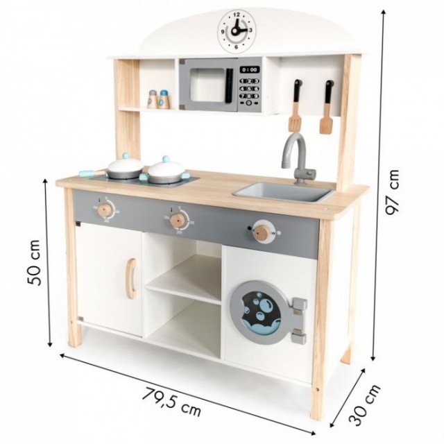 Drevená kuchynka ECO TOYS