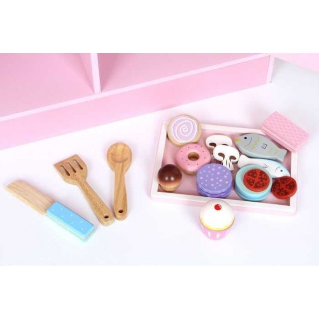 Drevená kuchynka ECO TOYS
