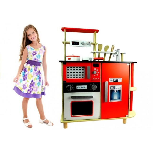 Drevená kuchynka ECO TOYS