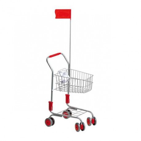 Detský drevený nákupný vozík Trend