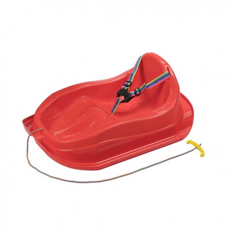 Sánky s búdou, opierkou, fusak,polohovateľ. madlo + ZADARMO rukávnik -čierny/malina