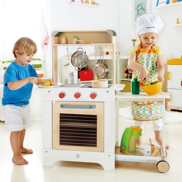 Drevená kuchynka ECO TOYS
