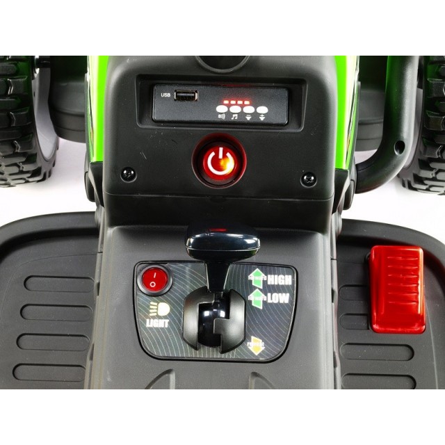 Elektrický nakladač Peg-Pérego John Deere Construction Loader 12V žltá