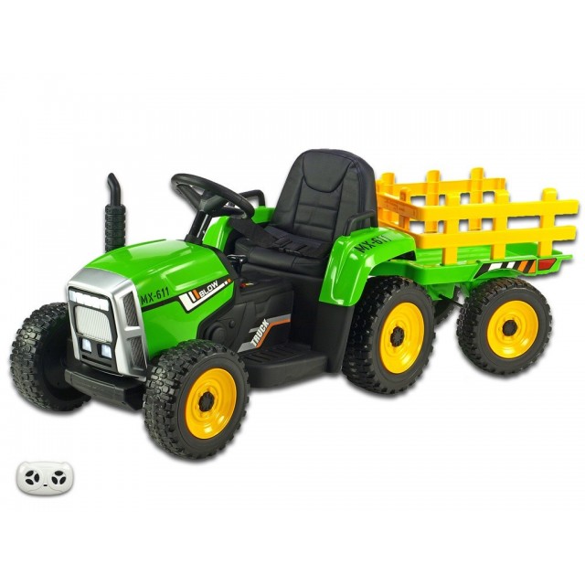 Elektrický nakladač Peg-Pérego John Deere Construction Loader 12V žltá