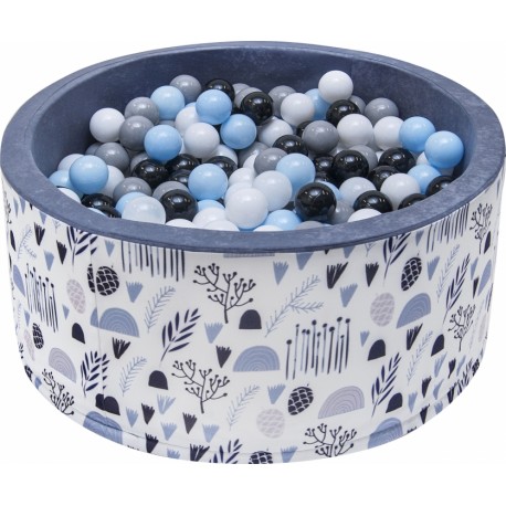 Bazén pre deti 90x40cm kocka + 200 balónikov