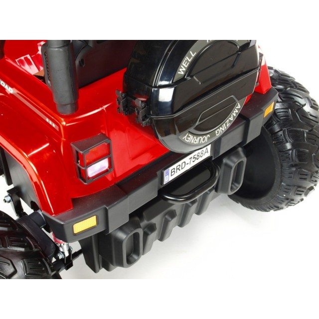 Ford Ranger Monster Truck 4x4, EVA kolesá, 2,4G DO, bluetooth, FM, USB, TF, otváracie dvere a kapota, čierna metalíza