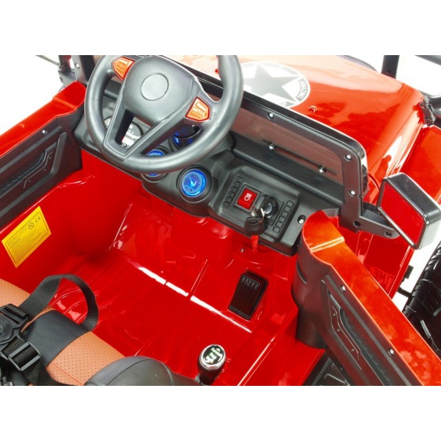 Ford Ranger Monster Truck 4x4, EVA kolesá, 2,4G DO, bluetooth, FM, USB, TF, otváracie dvere a kapota, čierna metalíza