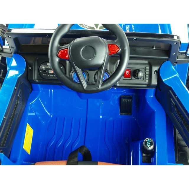 Ford Ranger Monster Truck 4x4, EVA kolesá, 2,4G DO, bluetooth, FM, USB, TF, otváracie dvere a kapota, čierna metalíza