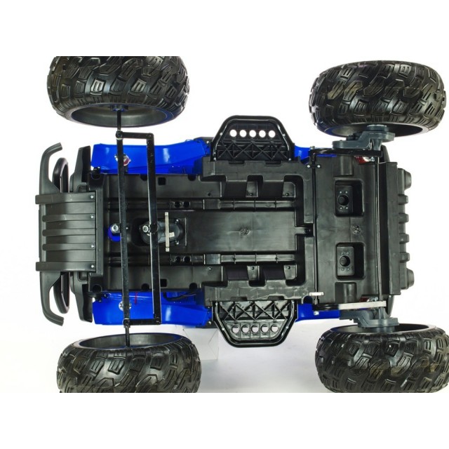 Ford Ranger Monster Truck 4x4, EVA kolesá, 2,4G DO, bluetooth, FM, USB, TF, otváracie dvere a kapota, čierna metalíza