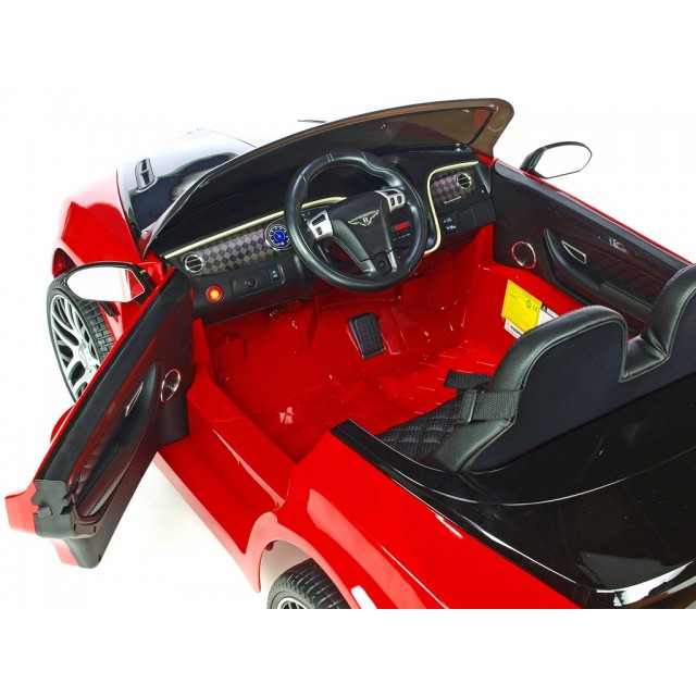 Bentley Continental Supersports s 2.4G, lakované červené, čierna kapota