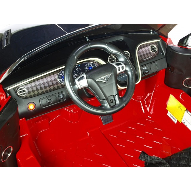 Bentley Continental Supersports s 2.4G, lakované červené, čierna kapota