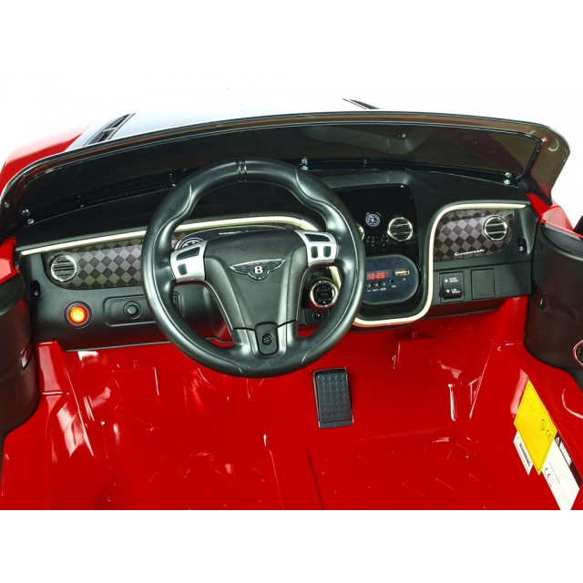 Bentley Continental Supersports s 2.4G, lakované červené, čierna kapota