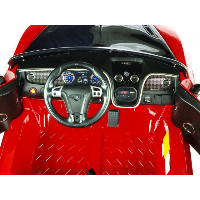 Bentley Continental Supersports s 2.4G, lakované červené, čierna kapota