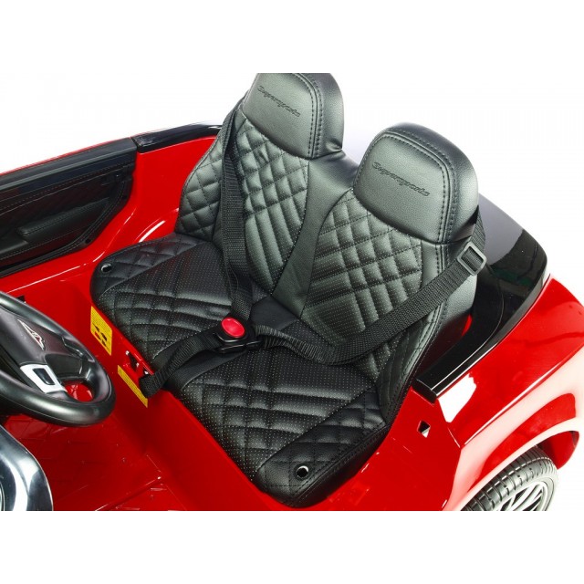 Bentley Continental Supersports s 2.4G, lakované červené, čierna kapota