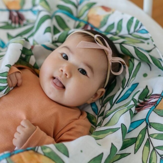Bavlnená mušelínové plienka Dreamy