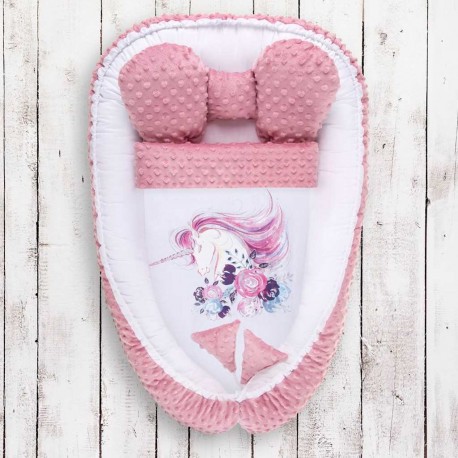 Hniezdočko s perinkou pre bábätko Minky Teddy Bear