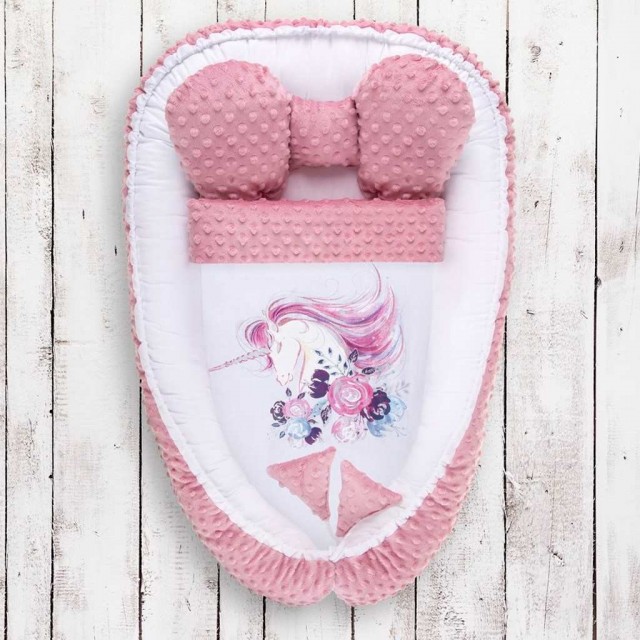 Hniezdočko s perinkou pre bábätko Minky Teddy Bear