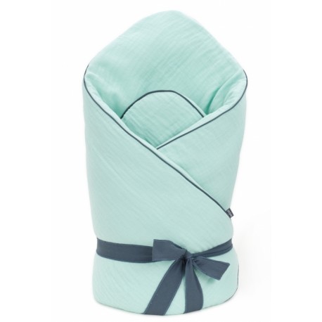 Dojčenská zavinovačka, mušelínová na stuhu