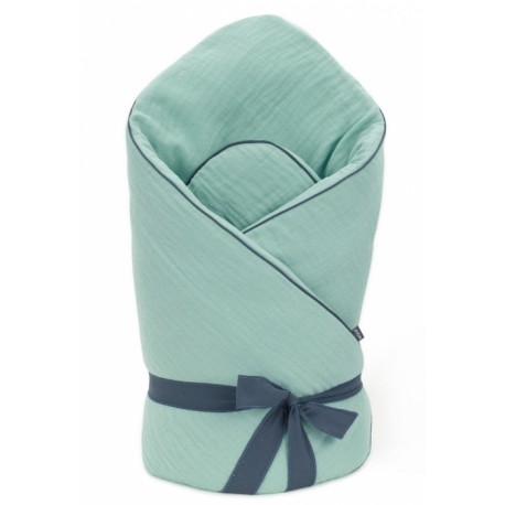 Dojčenská zavinovačka, mušelínová na stuhu