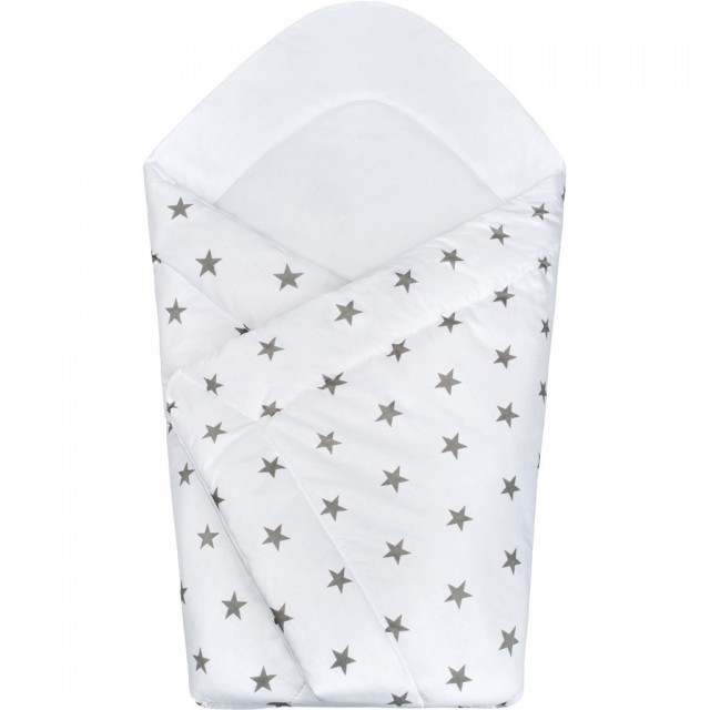 Detská zavinovačka New Baby sivé hviezdičky