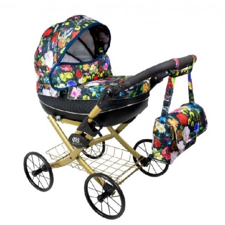 Detský kočík pre bábiky Viki Rose