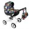 Detský kočík pre bábiky Viki Rose