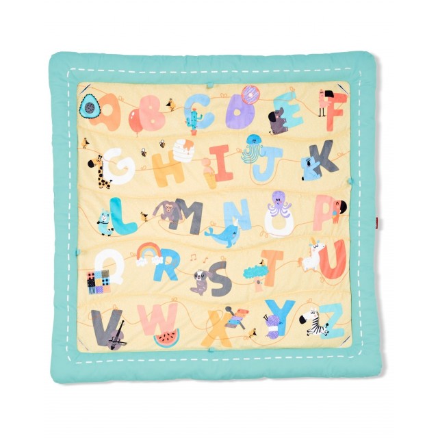 Deka na hranie 5 hračiek, vankúšik ABC & ME 0m+