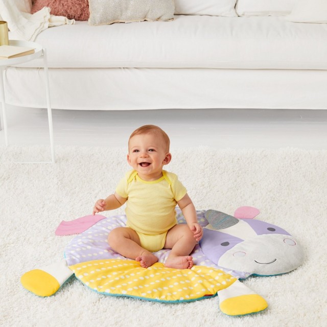 Deka na hranie 5 hračiek, vankúšik ABC & ME 0m+