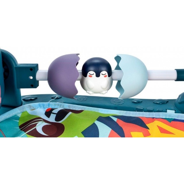 Hrajúca interaktívna podložka s hrazdičkou Žirafka