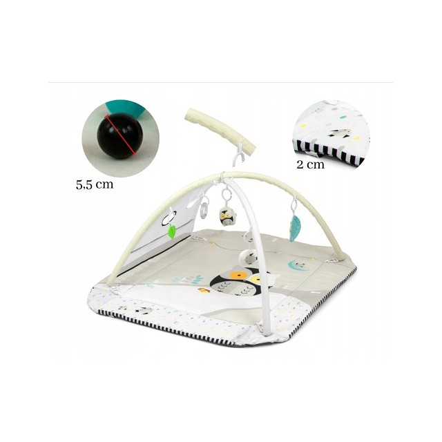 Detská hracia deka 5v1 Lolly - Včielky