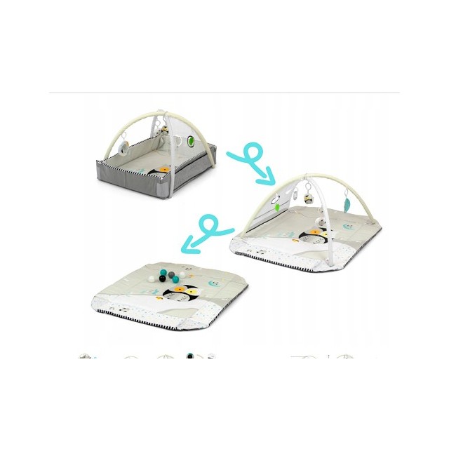 Detská hracia deka 5v1 Lolly - Včielky