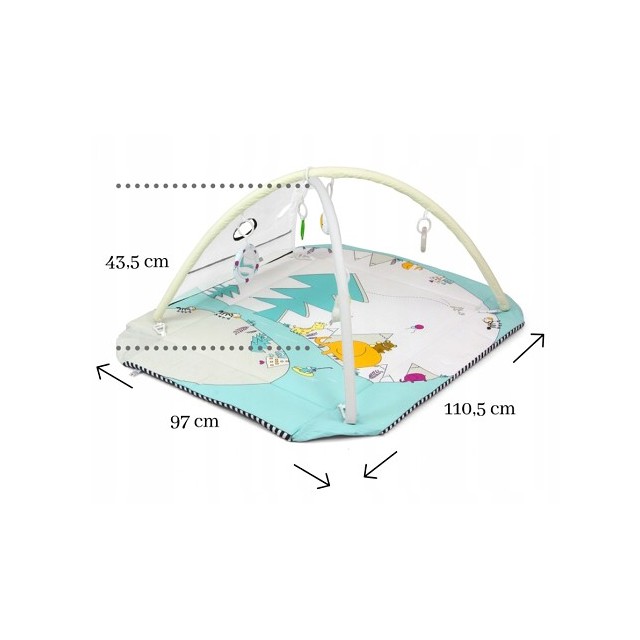 Detská hracia deka 5v1 Lolly - Včielky