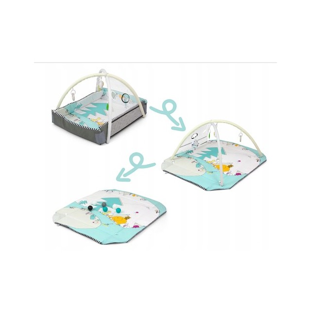 Detská hracia deka 5v1 Lolly - Včielky