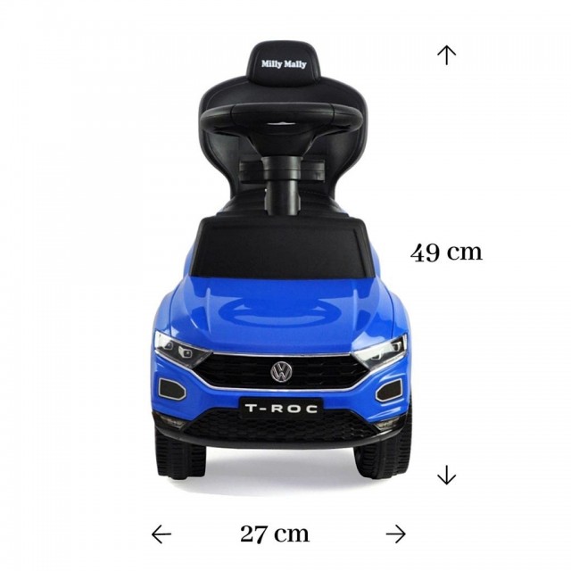 Detské odrážadlo s vodiacou tyčou VOLKSWAGEN T-ROC