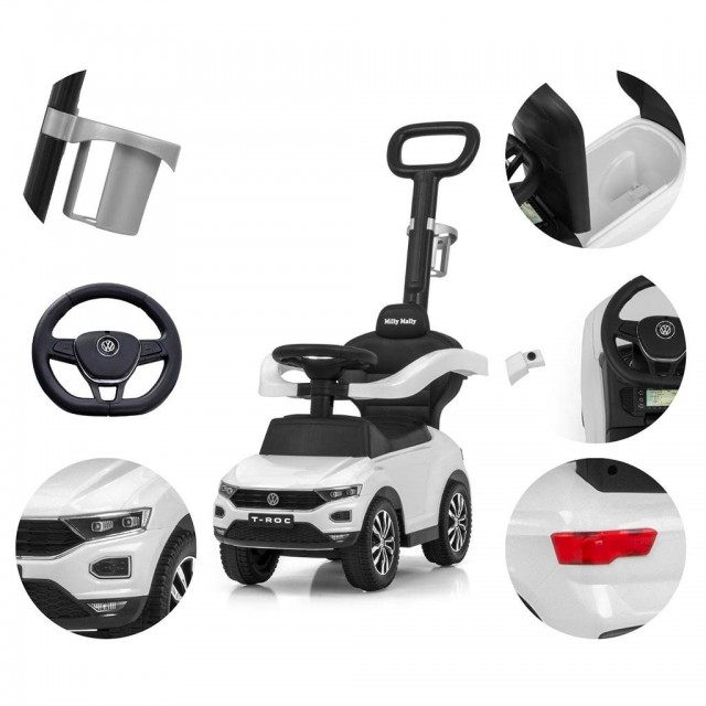 Detské odrážadlo s vodiacou tyčou VOLKSWAGEN T-ROC