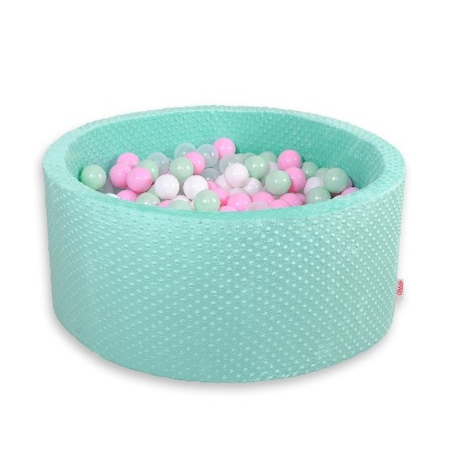 Bazén pre deti 90x40cm kocka + 200 balónikov